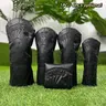 Poker Card Design Golf Club Head Cover, 1pc/4pcs Waterproof & Durable Golf Club Head Cover, Golf Accessories for Hybrid Drivers Track Wooden Cover, Golf Supply