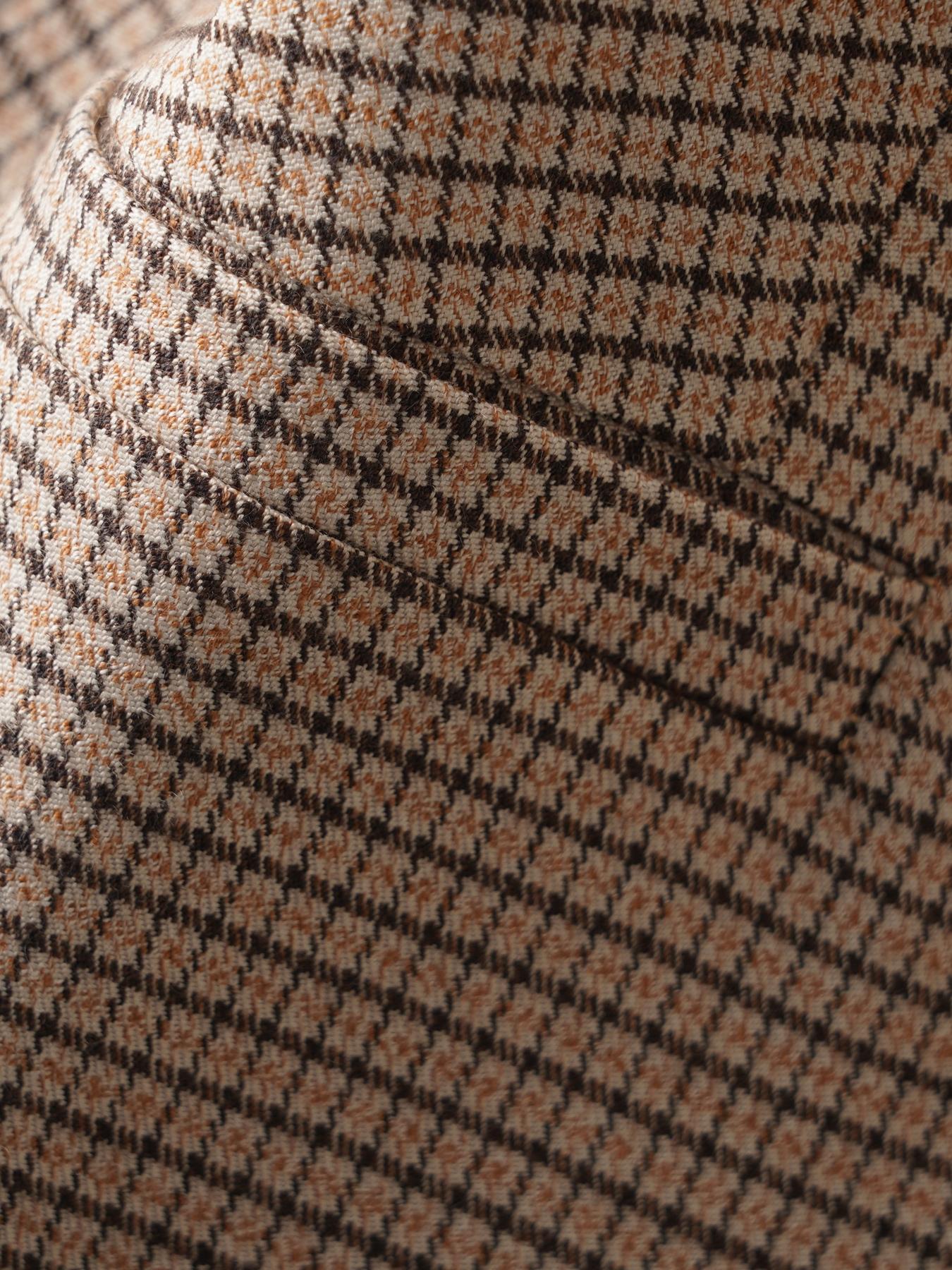 Women's Plaid Print Button Front Vest Blazer, Casual V Neck Sleeveless Waistcoat for Work Office Business, Ladies Spring & Fall Clothes, Formal Wear