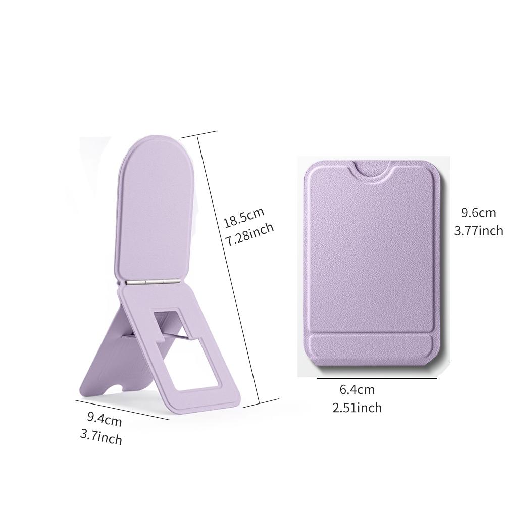 Magnetic Phone Stand, Foldable Desk Holder Compatible with iPhone 17, 16 Series, Adjustable Angle, Portable Design, Easy Operation, Suitable for iPhone 15 14 13 Pro Max Plus desktop stand