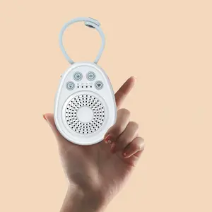 Portable Sleep Aid White Noise Machine - 1000mAh Rechargeable Battery & USB Powered, 20 Soothing Natural Sounds, Mini Portable Sleep Speaker, Noise Canceling Sleep Device for Office, Home & Travel with Timer and Memory Functions