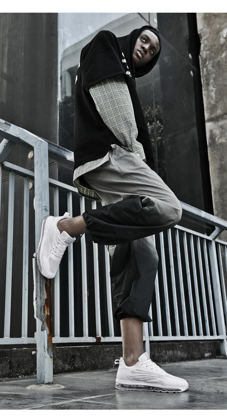 Mesler Men's Sporty Solid RoundToe Laces Trainers, Fashionable Lace UpFront Mesh Breathable Comfortable Sports Air Running Shoes Sporty Lightweight Breathable Running Shoes For Exercise & Daily Wear