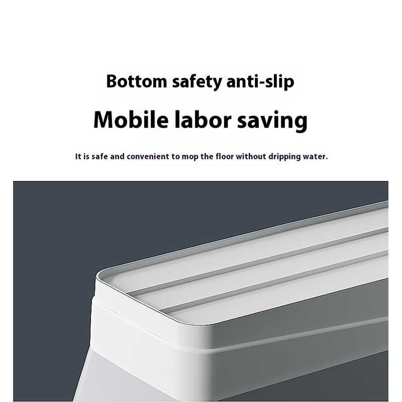 Large capacity foldable rectangular mop cleaning bucket lifting type car washing and fishing multifunctional portable bucket