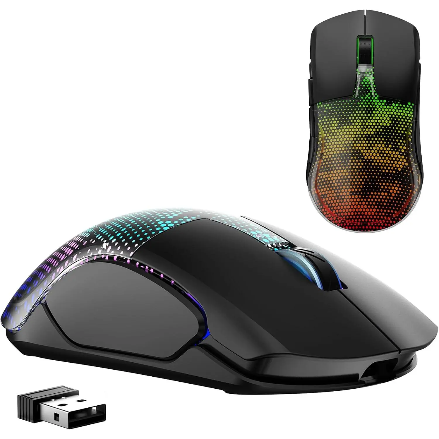Master02  Gaming , 12000 DPI, 75H , Tri-Mode, Black