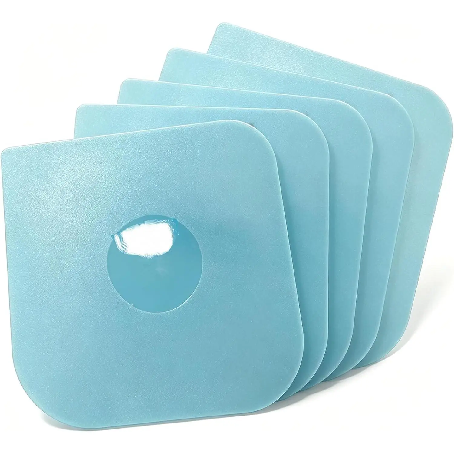 Premium Pan Pot Scraper Dish Scraper Tool, Kitchen Plastic Food Scraper | Non-Scratch Nylon Cast Iron Scraper Plastic Scraper for Pan Pot Skillet Dish Pizza Stone Burnt Food Cleaning-Thumb Scraper