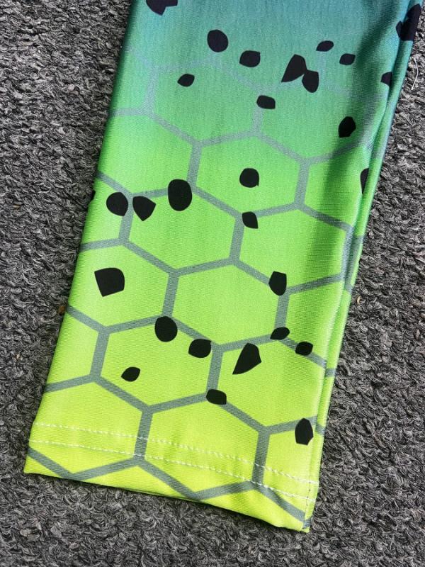 Kyn Apparel Fishing Hoodie Long Sleeve Jersey Sailing UPF 50+ UV Resistant Running Fishing Wear Green Breathable Team Customized Fish Shirt