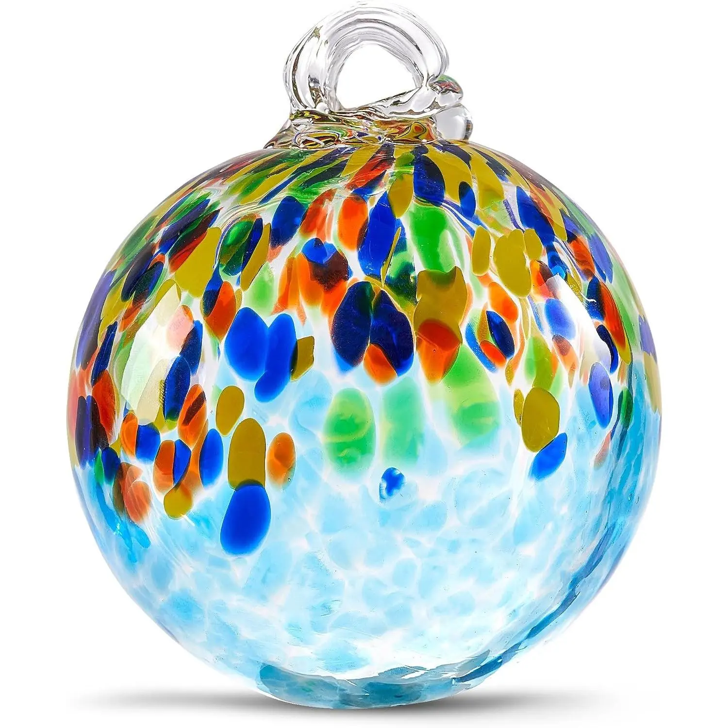 Hand Blown Glass Witch Ball,Glass Ball Ornament Hanging Garden Gazing Ball Indoor Outdoor Home Décor. (1)