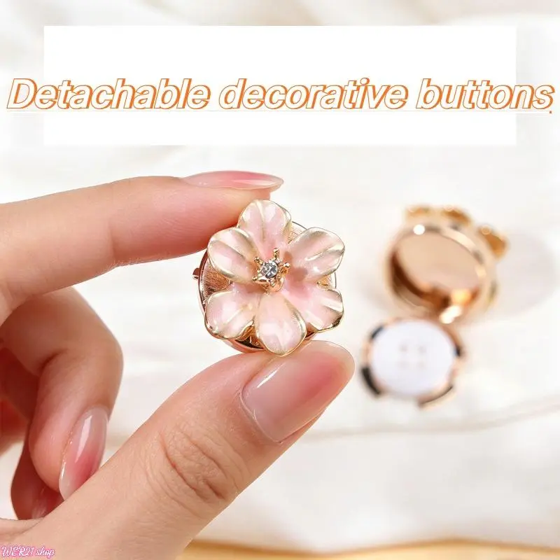 5pcs-Metal Button Covers, trendy turtle shaped shirt button clips, decorative snap cuff fasteners, easy slip-on shirt ornament accessories, stylish replacement decor for daily blouses, formal shirts and business outfit styling