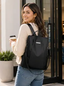 Women's Anti Theft Travel Backpack Purse Waterproof Nylon Shoulder Handbag with Spacious Storage Lightweight Design for Shopping Work Travel Vacation, Ideal Gift for Mom Wife Girlfriend and Friends