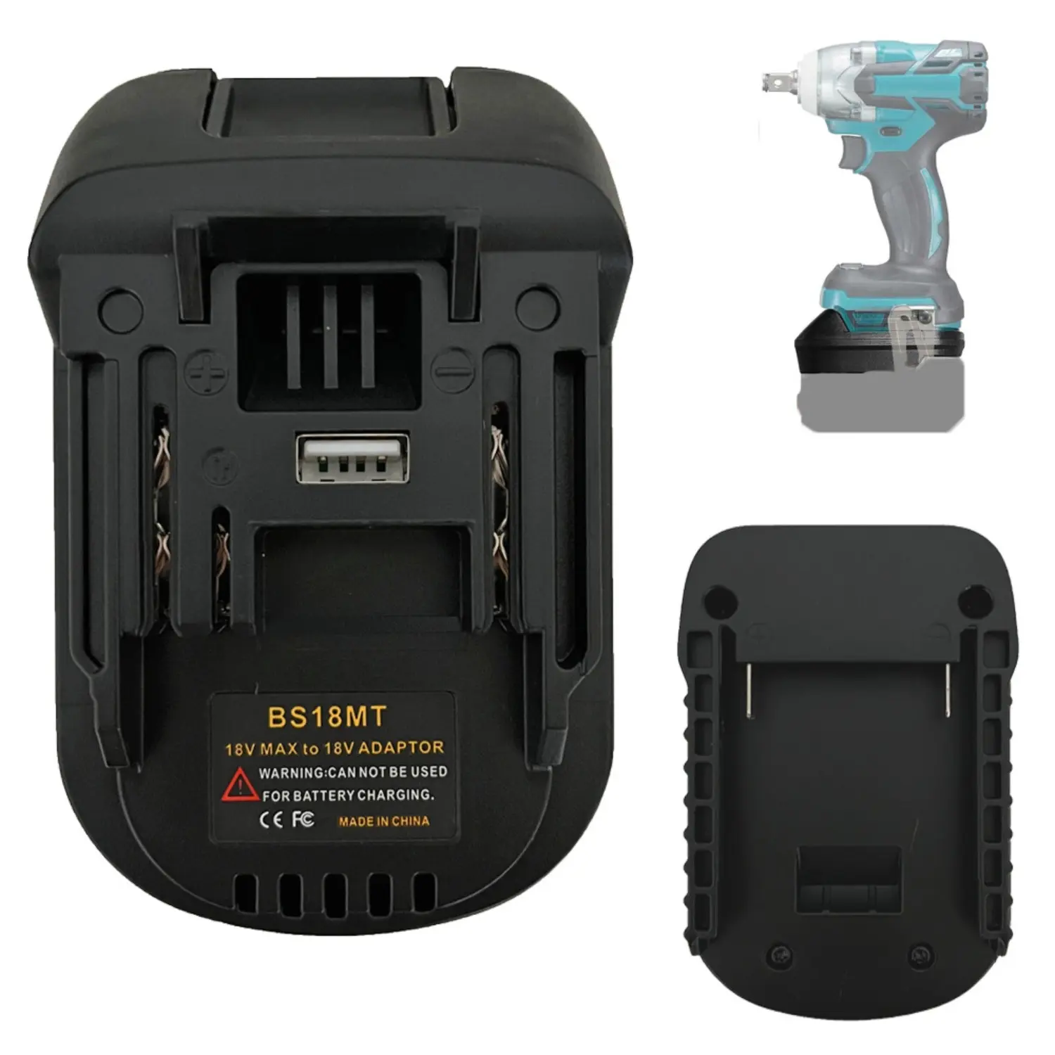 BS18MT Battery Adapter for Bosch 18V GBA Series Battery Converter to for Makita 18V Power Tool