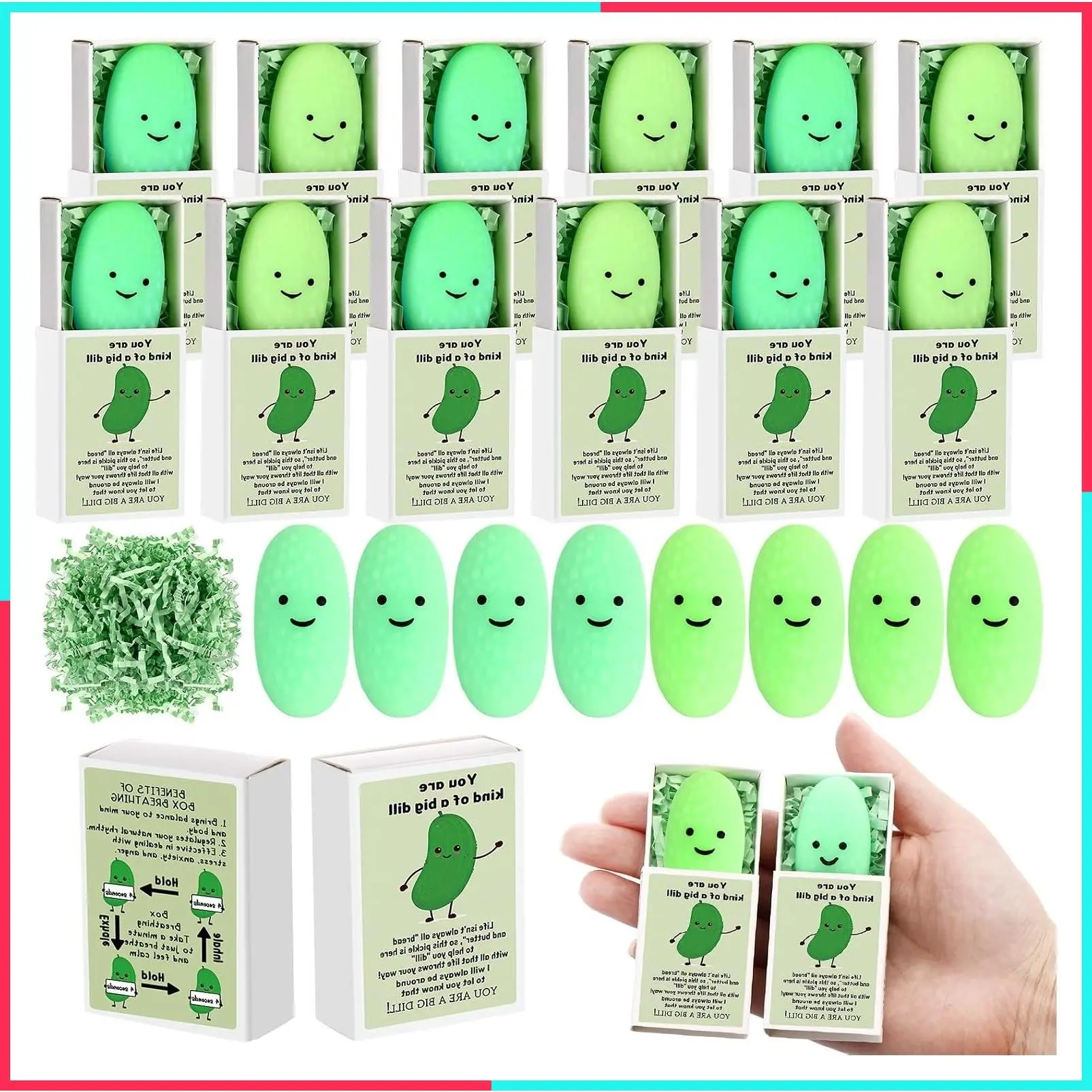 24 Sets Funny Appreciation Party Favors with Boxes