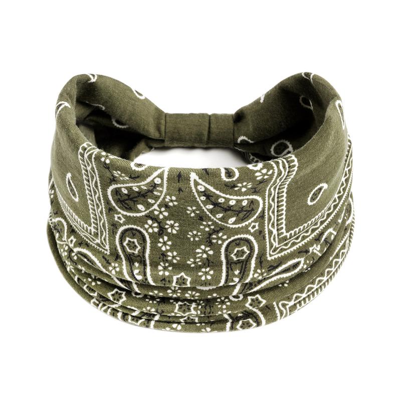 Boho Bandana Style Headband | Wide Paisley Hairband for Curly Hair, Busy Mornings, Gym, Travel & Everyday Wear | Soft, Breathable & Stylish | Latina Favorite Boho Bandana Style Headband | Wide Paisley Hairband for Curly Hair, Busy Mornings, Gym, Travel & Everyday Wear | Soft, Breathable & Stylish | Latina Favorite