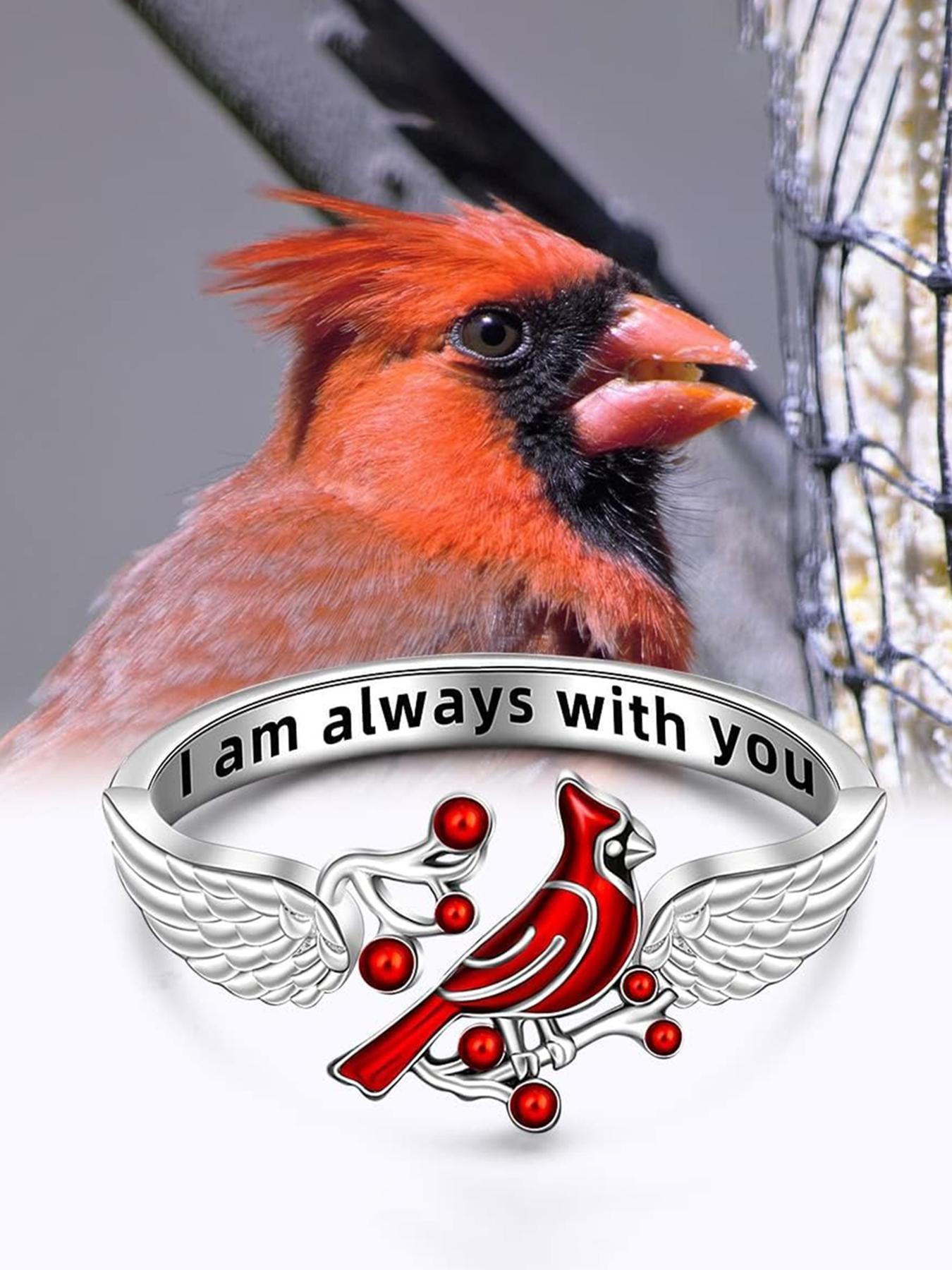 S925 Sterling Silver Bird Design Cuff Ring, Adjustable Ring for Women & Girls, Fashion Jewelry for Party, Daily Decor, Trendy All-match & Exquisite Jewelry for Birthday Gift