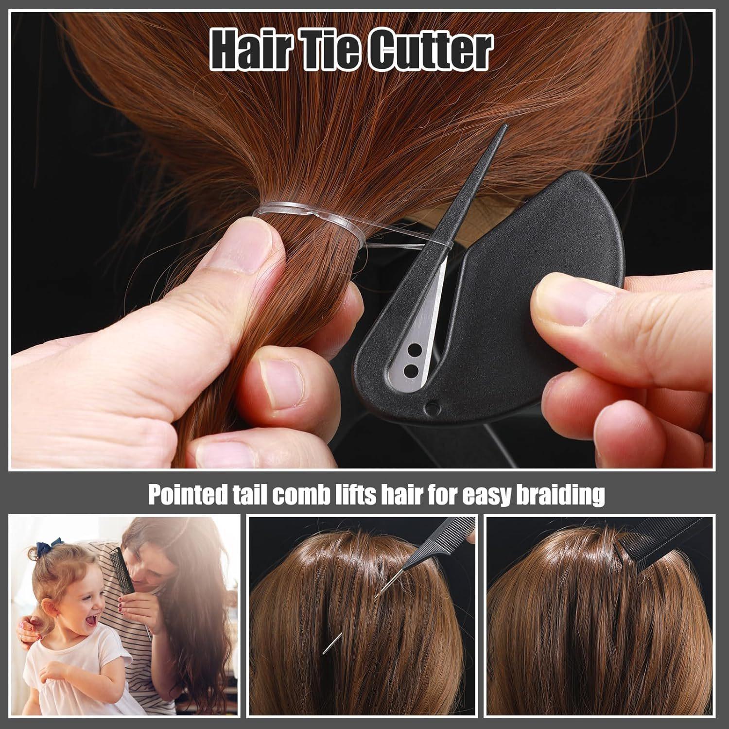 Professional Hair Tie Set, 1 Set Hair Ties and Hair Styling Tool, No-Heat Hair Styling Accessories for Girls and Women #TOP PICKS