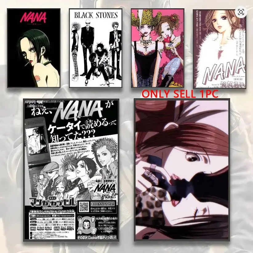 1pc Frameless Anime NANA Poster HD art  home living room bedroom bar aesthetic decoration (29 styles to choose from)