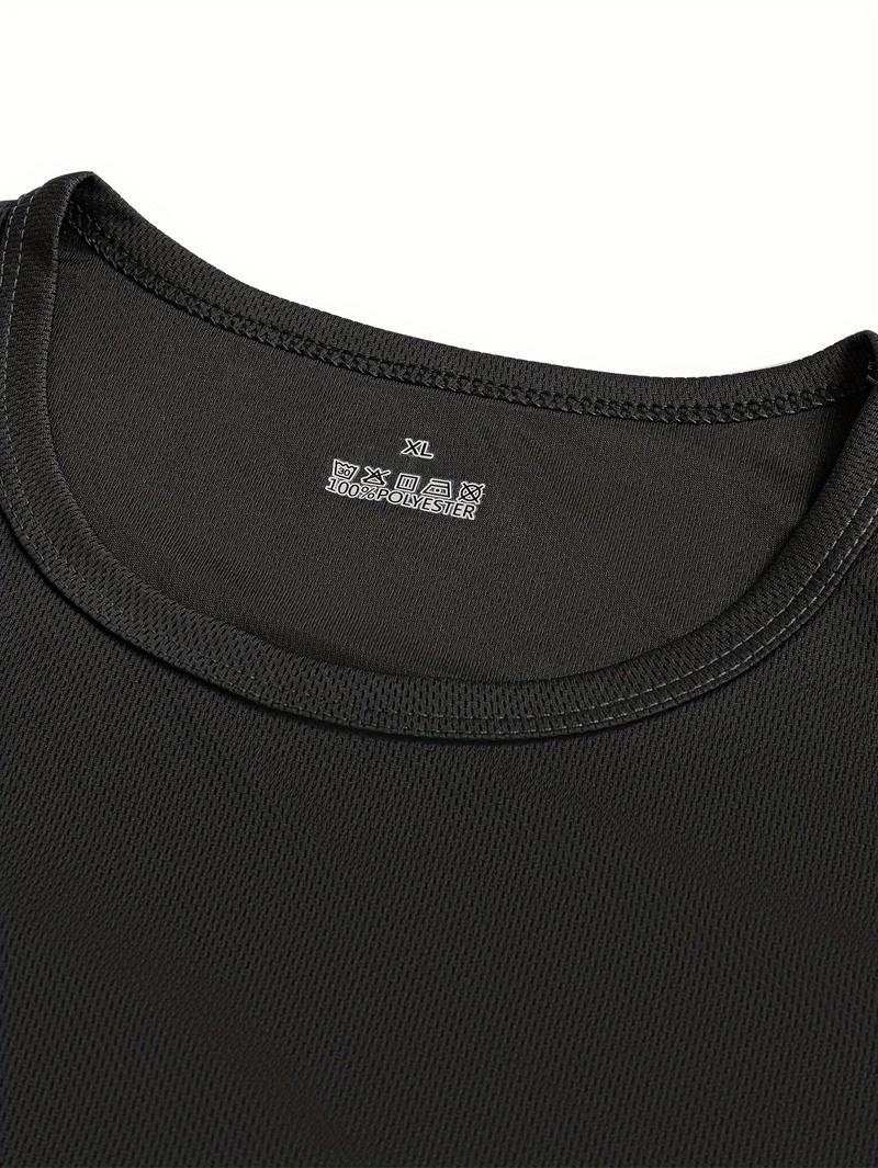 9-Pack Men's Premium Solid Color Crew Neck T-Shirts Breathable,Quick-Drying, Moisture-Wicking,SlightlyStretchy,Comfortable Workouts, RunningGymand Casual Wear, Available:,Gray, Blu Oliv Menswear Athletic Style Athletic Fitness Top