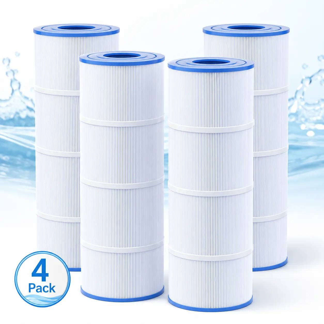 Pool Filter Compatible with CCP420, PCC105-PAK4, C-7471, FC-1977, 178584,, FC-6470,