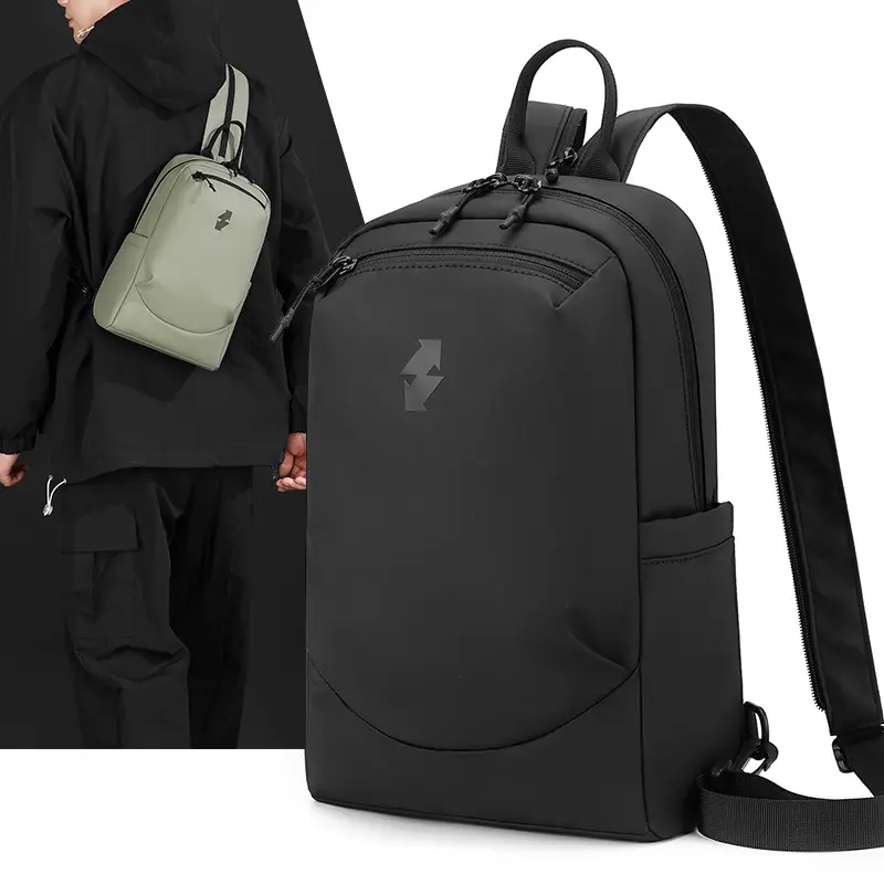 New Arrival Multi-Functional Convertible Backpack, Unisex Business Commuter Sling Chest Bag, Durable Casual Daypack for Outdoor Travel Office Commuting Hiking Shopping Daily Errands and Everyday Use for Men and Women