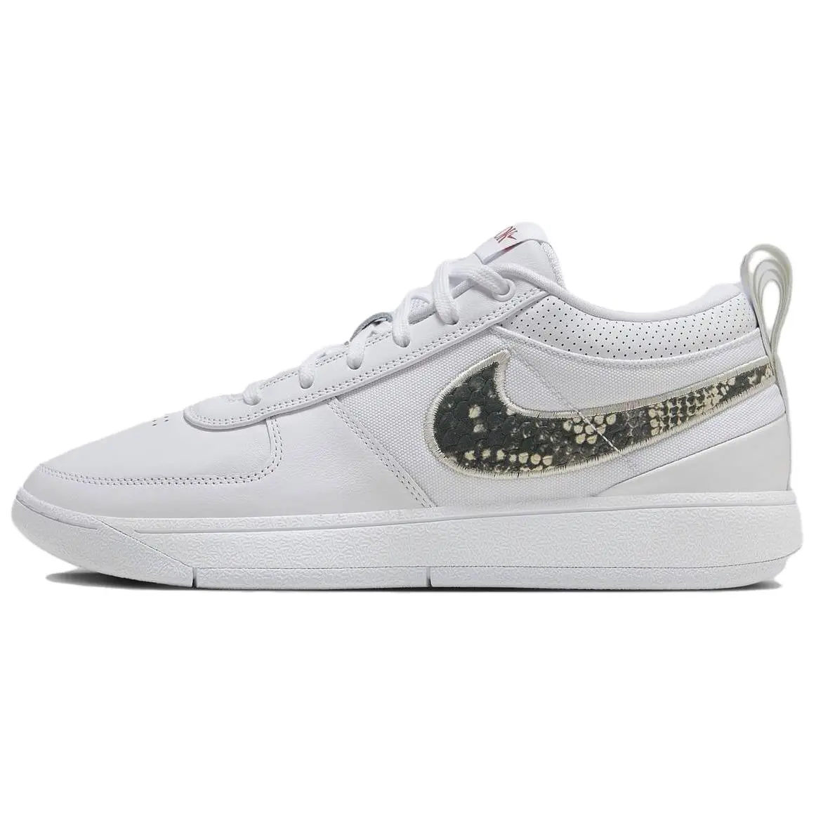 Nike Book 1 EP Rattlesnake Basketball Shoes for Men – Low-Top, Suede Upper, White and Black Verifiable, with credentials and supporting global authentication