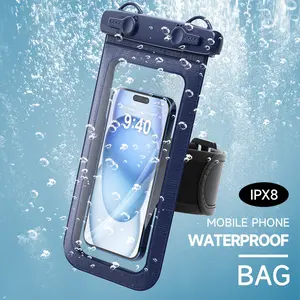 Arm strap mobile phone waterproof bag Touch screen mobile phone case Sports arm bag Large capacity outdoor waterproof bag
