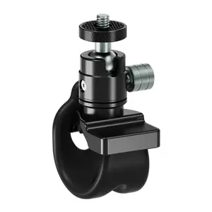 Feichao Flexible Camera Mount, Elastic Strap with 1/4 Inch Screw Ball Head, Universal for Dji, Insta360, Gopro, Outdoor Activities