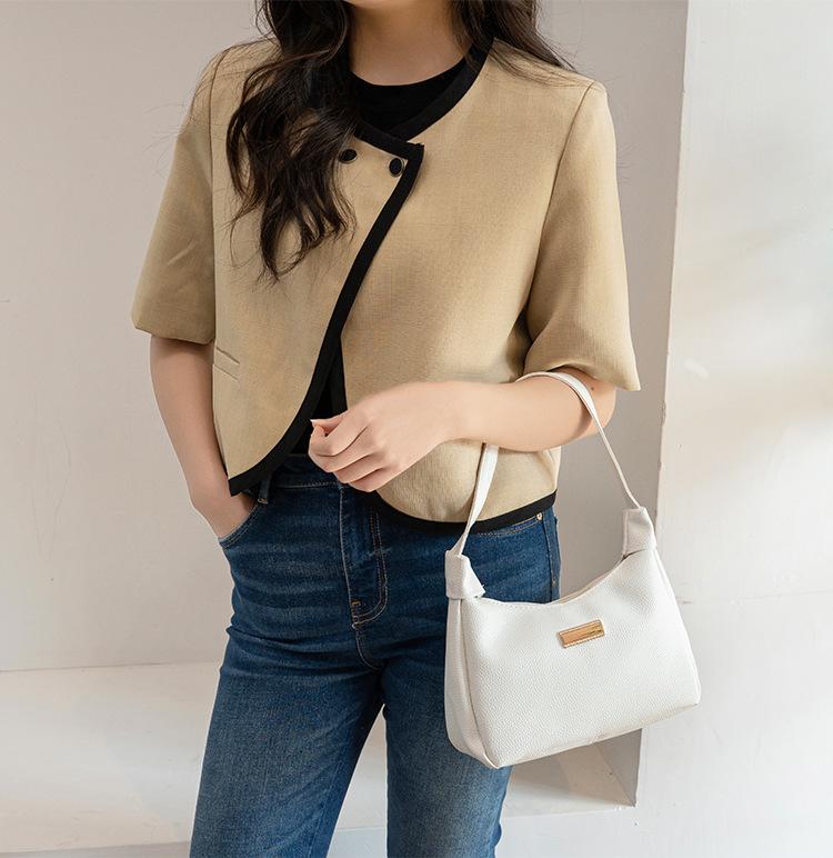 Women's Crossbody Bag, Trendy Sweet Lychee Pattern, Sequin Decoration, Unique Design, Fashionable Handbag, Stylish Shoulder Bag