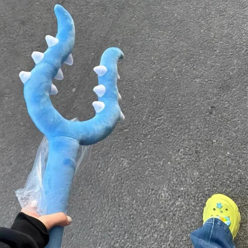 70CM Soft Plush Back Scratcher Massager U-shaped Claw Back Relief Tool Gift