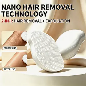 Crystal Hair Remover for Women and Men, Reusable Crystal Hair Eraser Magic Painless Exfoliation Hair Removal Device, Epilator Device for Legs Back Arms,Nano hair removal device