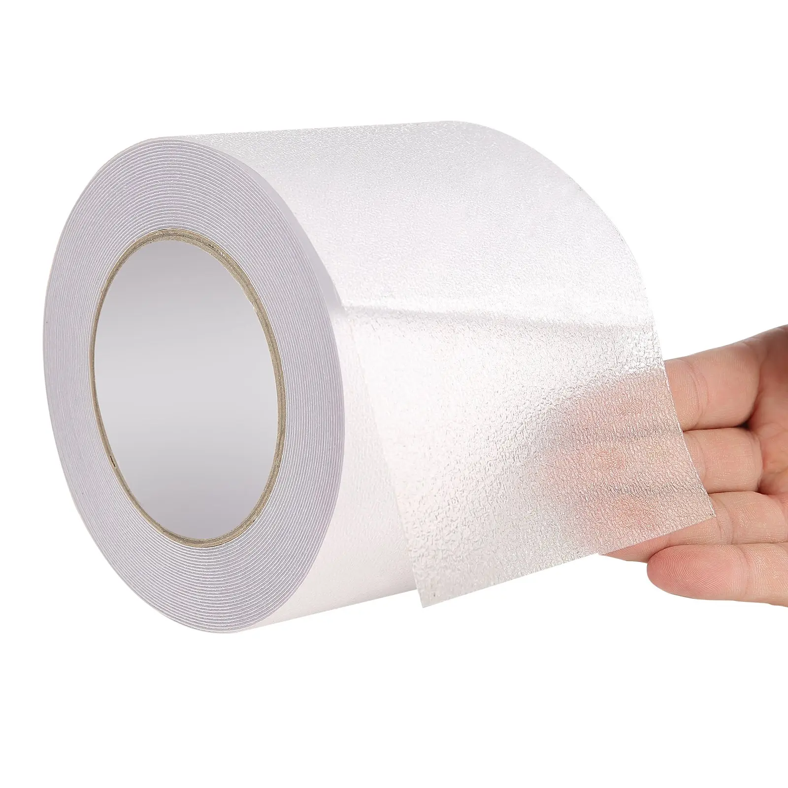 Anti-Slip Tape, 30 FTx 4 inch Transparent Non-Slip Grip Tape for Indoor Outdoor Use, Ultra-Clear Non Skid Traction Treads for Bathrooms Boats Stairs Pools, Safe Comfortable for Bare Feet