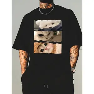 Design Your Own T-Shirt with Custom Patterns – Show off your unique style, upload photos of yourself/your loved ones/friends/pets – Custom Short Sleeve T-Shirts, Fun Gifts for Birthdays, Holiday Favors and Anniversaries, Couple T-Shirts