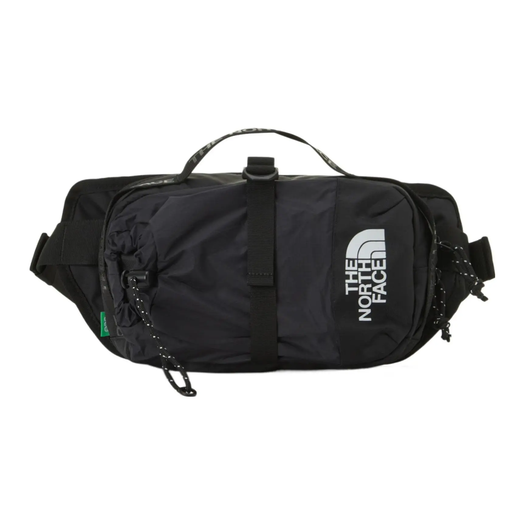 The North Face 3.2L Logo Outdoor Backpack – Unisex, Casual Style, Black