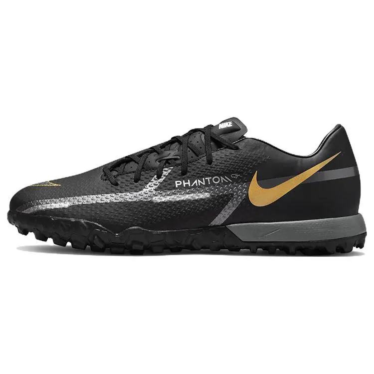 Nike Phantom GT 2 Academy TF Soccer Cleats for Men – Round Toe, Lace-Up, Rubber Turf Studs, Non-Slip, Durable, Supportive Verifiable, with credentials and supporting global authentication