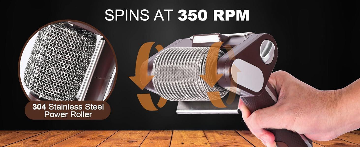 Outdoor Barbecue Grill Special Barbecue Brush with Led Lighting, Electric Cleaning Brush, Stainless Steel Roller, Anti-Scalding, Wholesale Cordless High-Torque Impact Drill