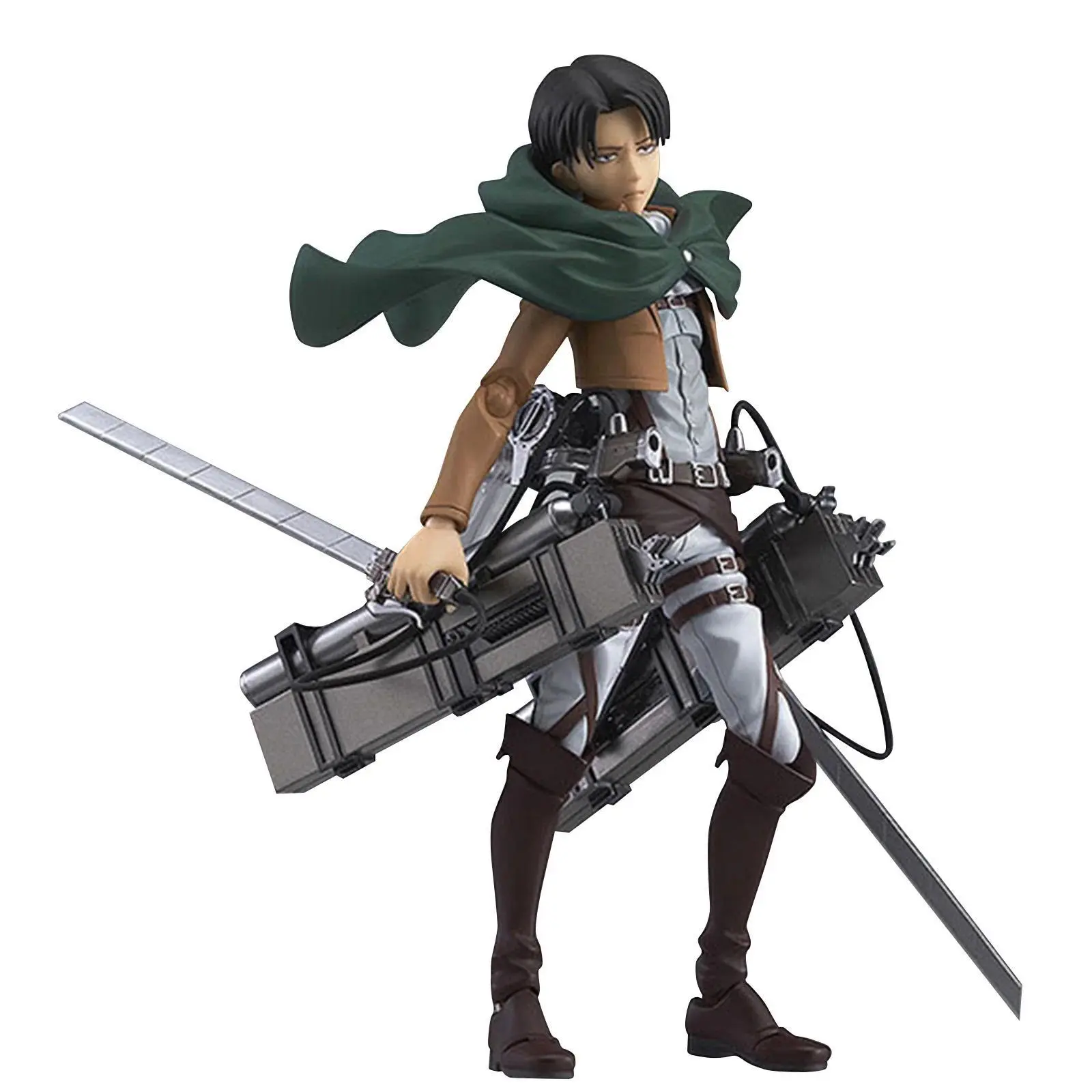 Anime Titan figure Eren Jaeger  Levi action figure Eren Jaeger Levi figurine Doll PVC Super Mobile Model Toy Collect Statue Gift