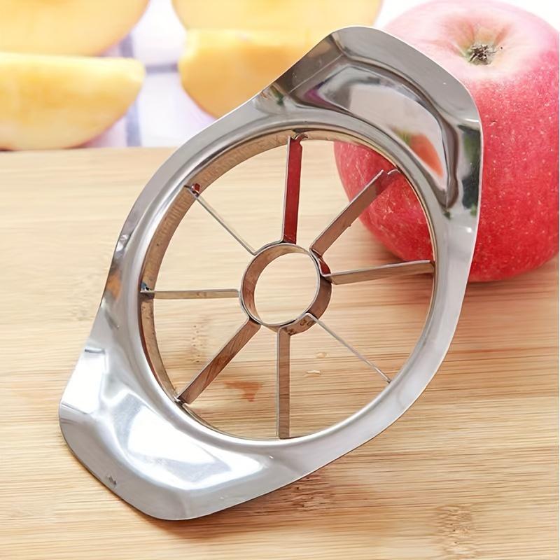 1pc Apple Slicer, Reusable Apple Corer, Kitchen Apple Divider, Creative Fruit Cutter, Stainless Steel Fruit Slicer, Kitchen Gadget, Kitchenware, Kitchen Tool