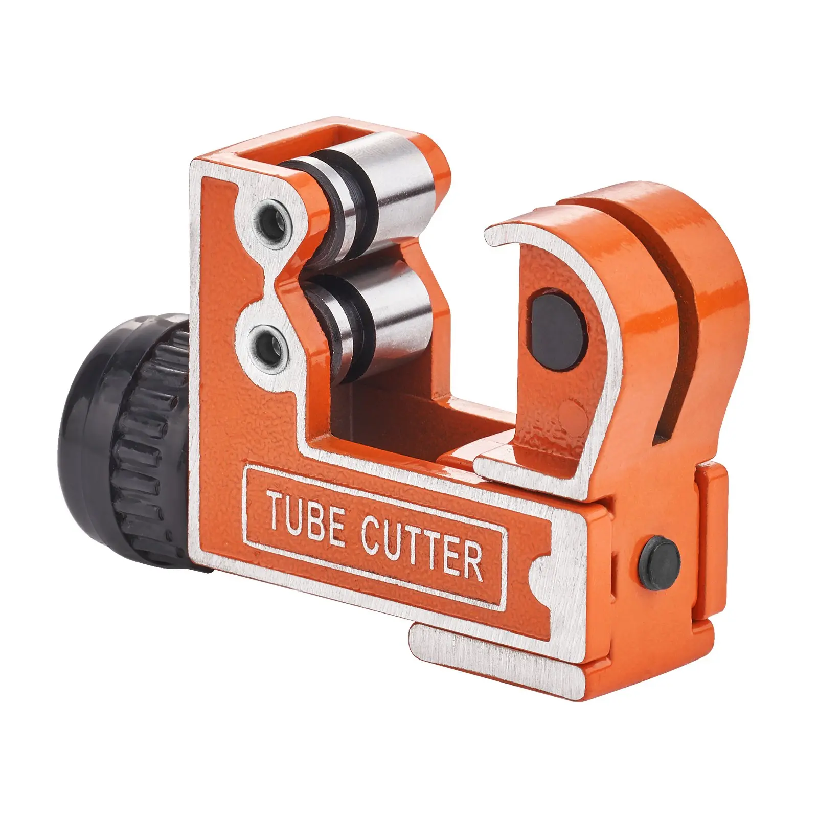 【DealsForYouDays】VEVOR Mini Tubing Cutter, 1/8" - 1-1/8" O. D. Mini Copper Pipe Cutter, Heavy Duty Compact Tube Cutter Tool with High-Speed SKD Blade for Copper, Aluminum, Galvanized, Plastic Pipes