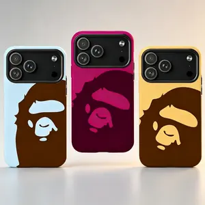 BAPE Ape Head Smartphone Cover - Protective Cellphone Accessory for iPhone 11-16  Pro Max/Plus, iPhone  17 Air  Samsung Galaxy S23-25 Devices, Protection