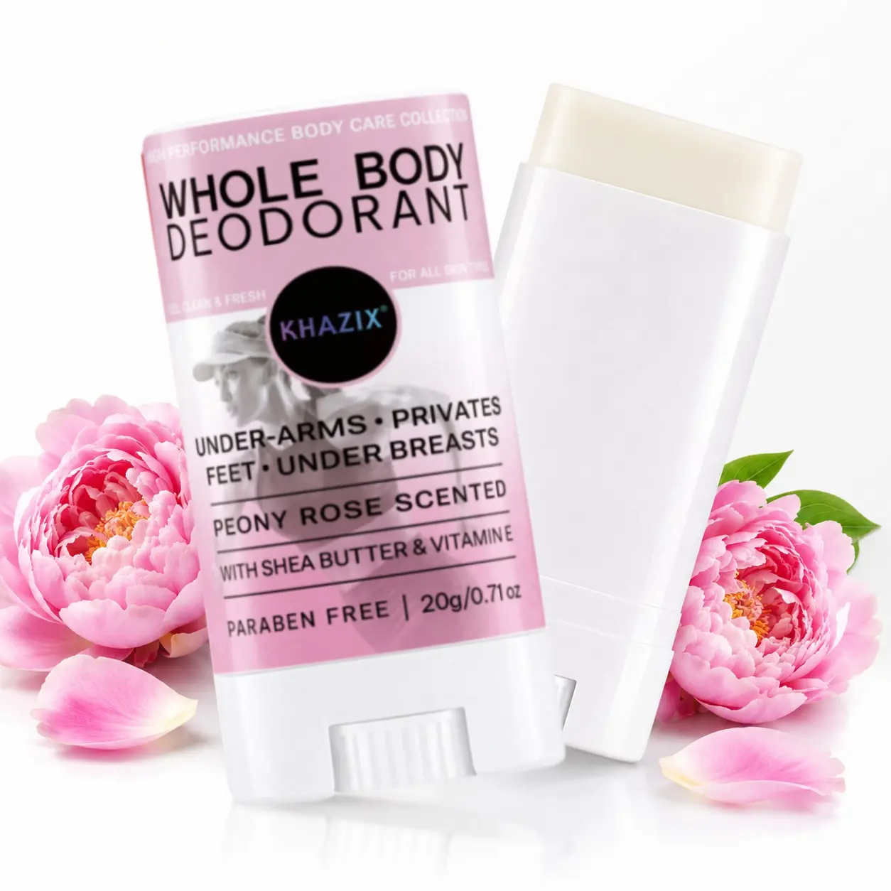 1pcs Natural Moisturizing Body Balm, Coconut Vanilla Scent, Cruelty-Free, Suitable for All Skin Types, Daily Body Odor Care Stick