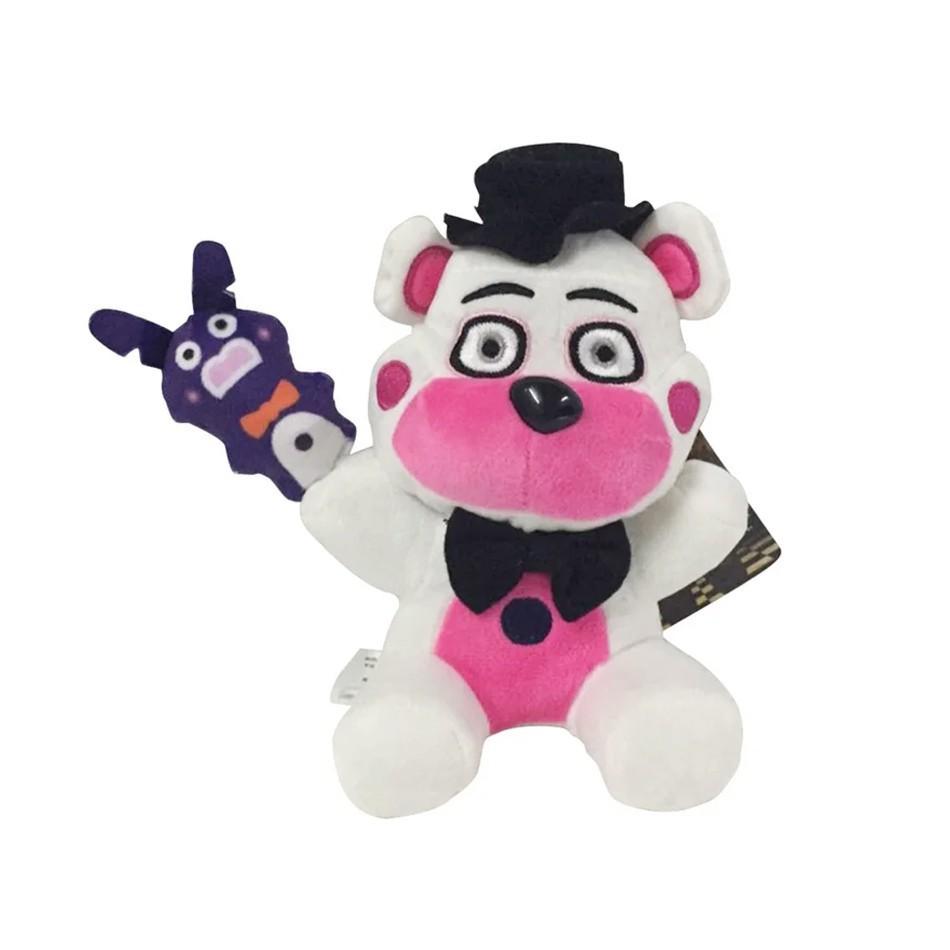 Hot 18cm Fnaf Plush Toys Kawaii Freddys Animal Foxy Bonnie Bear Ribbit Stuffed Plush Toys In Stock Plush ​Birthday Gift