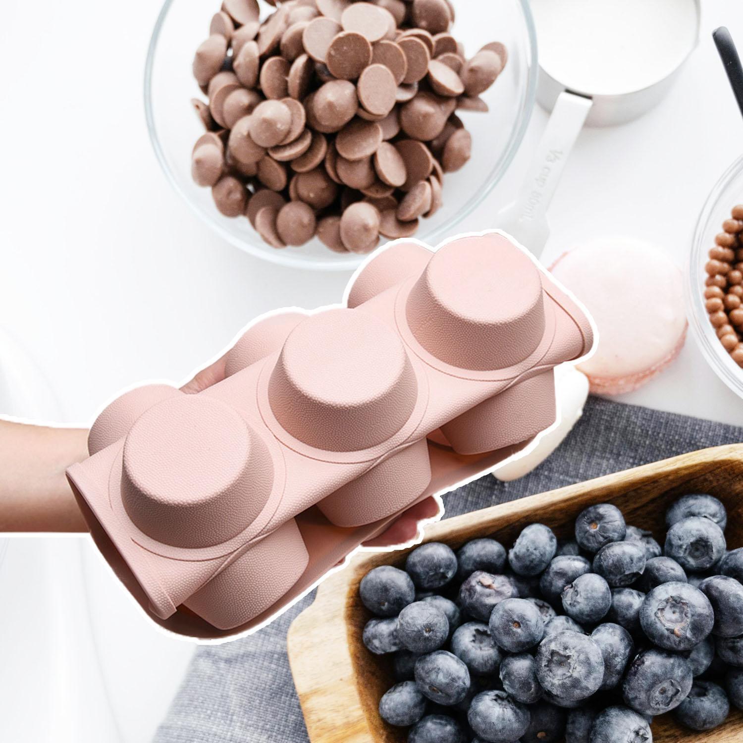 Silicone Baking Molds Set, 3-Piece Mini Pancake & Cupcake Mold, Dishwasher Safe, Oven Compatible, Perfect for Home Baking