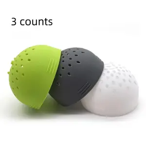 3-Piece Silicone Filter Set, Multi-Use Mini Strainer, Easy Food Draining, Home Kitchen Accessories, Durable & Reusable Design