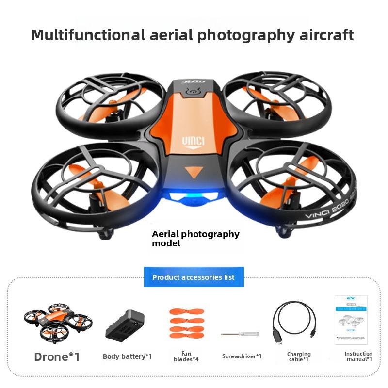 Gesture Sensing V8 Drone Aerial Photography HD Elementary School Students Small Aircraft Remote Control Aircraft Children's Toys Men