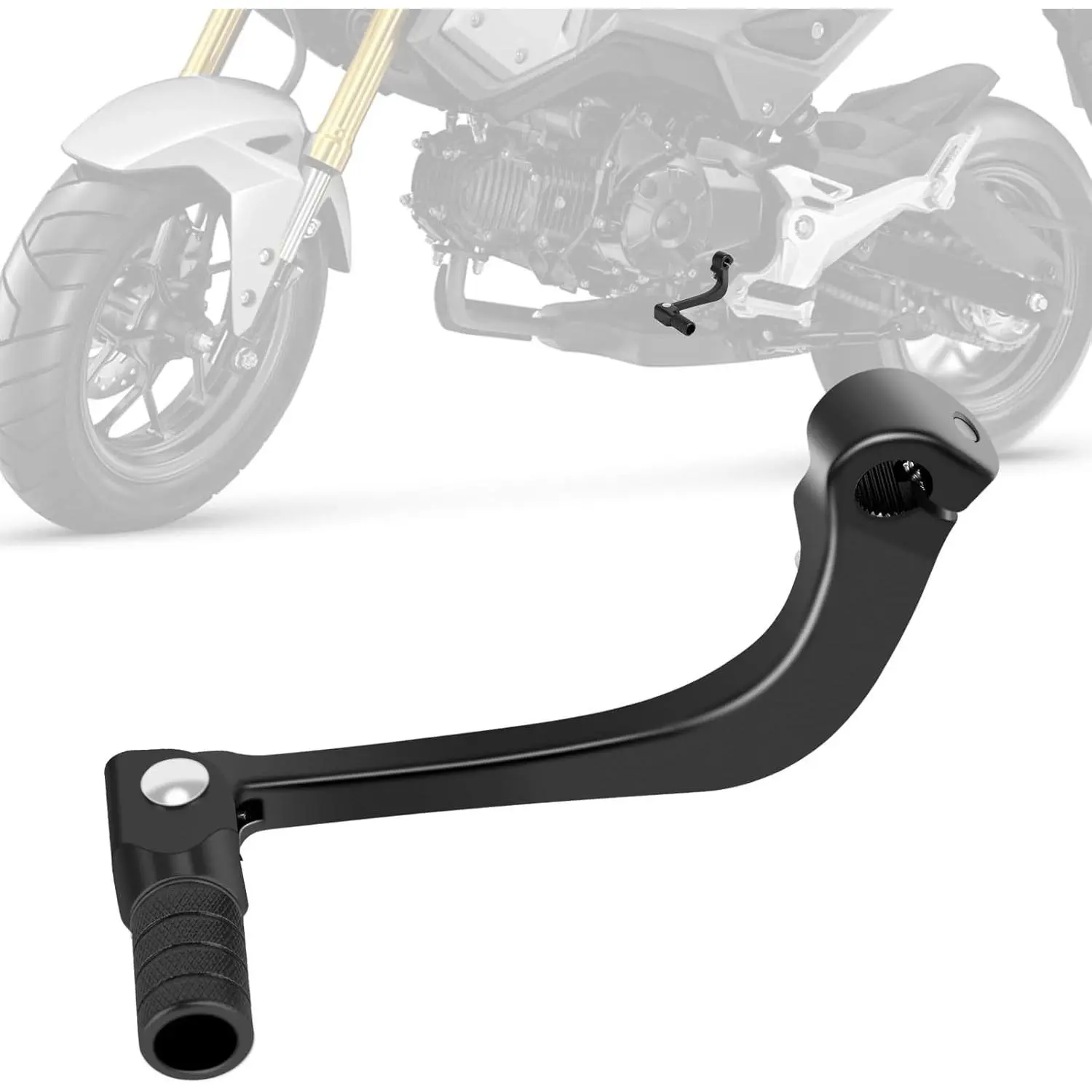 Folding CNC Black Motorcycle Gear Shifter Shift Lever Fit for Grom MSX 125 2013-2024 Grom Clone Boom Vader 125 BD125 SR6