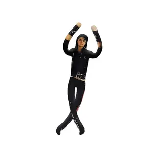 New Anime Michael Jackson Cosplay Prop Doll Plush Stuffed Figure Dolls Room Decoration Abstract Joint Mobility Props Gift