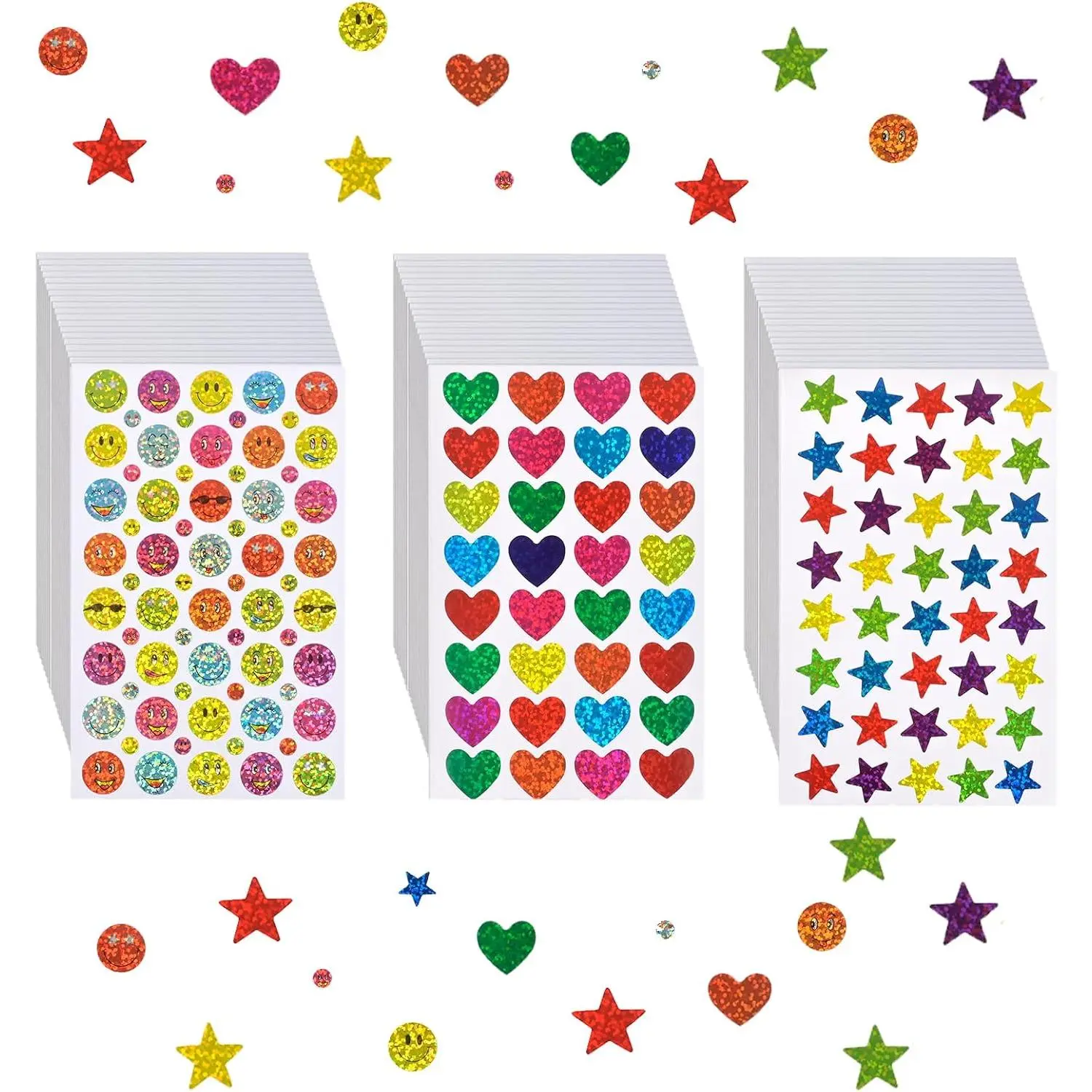 1440 count  Stickers,  Stickers for  ,   Stickers, Behavior  Stickers, Glitter Stickers, School Classroom Student Teacher Supplies and DIY