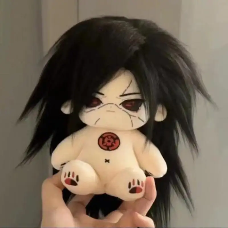 20Cm Anime Cotton Doll Obito Cute Decorate Girl Surrounding Uchiha Itachi Cartoon Gift Red Sand Scorpion Toy Gift