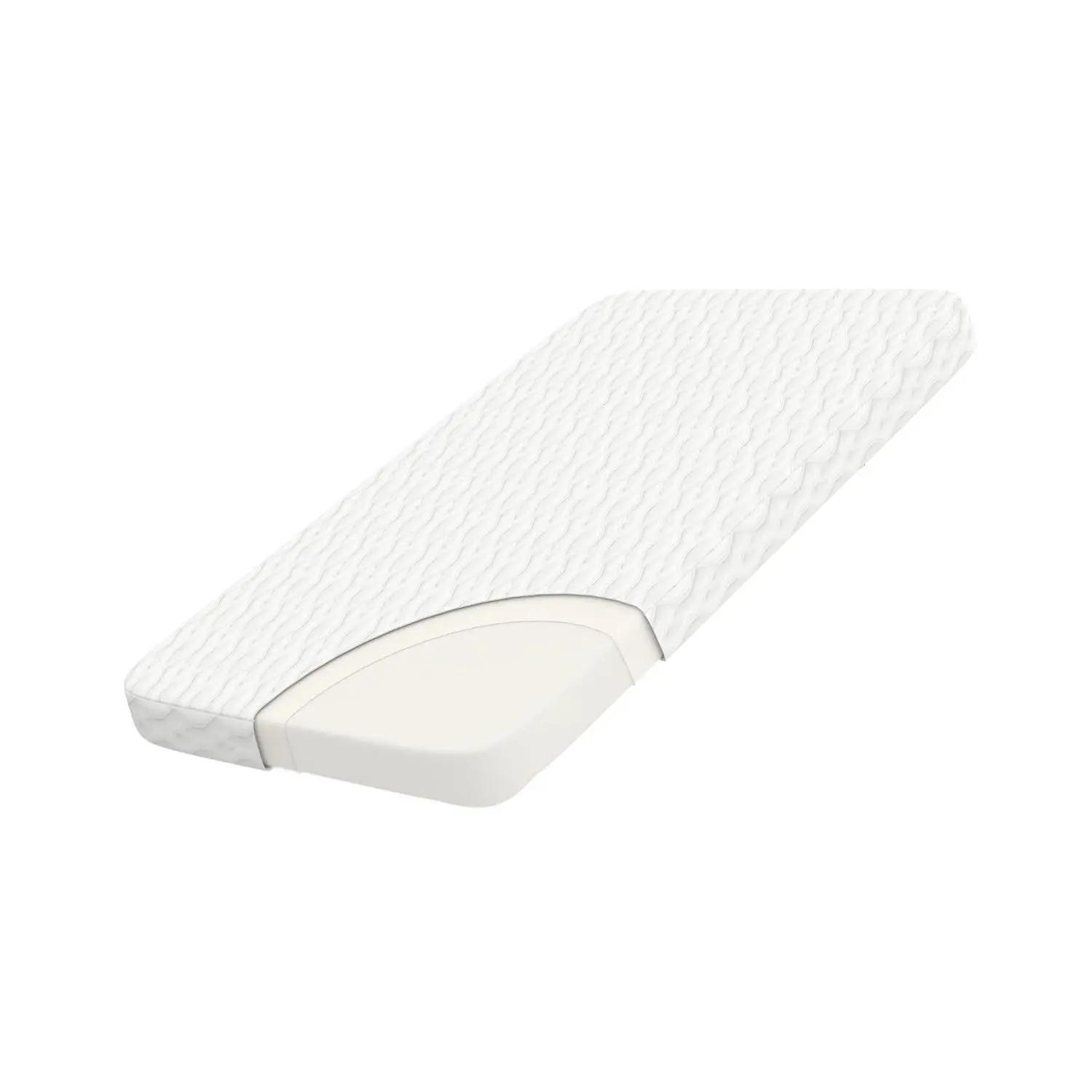 32"x18" Rectangle Baby Bassinet Mattress, Fits RONBEI/Ingenuity/Cuddor Bassinets, Breathable Washable Cover, Ultra-Supportive Foam Core, Water-Resistant Lining
