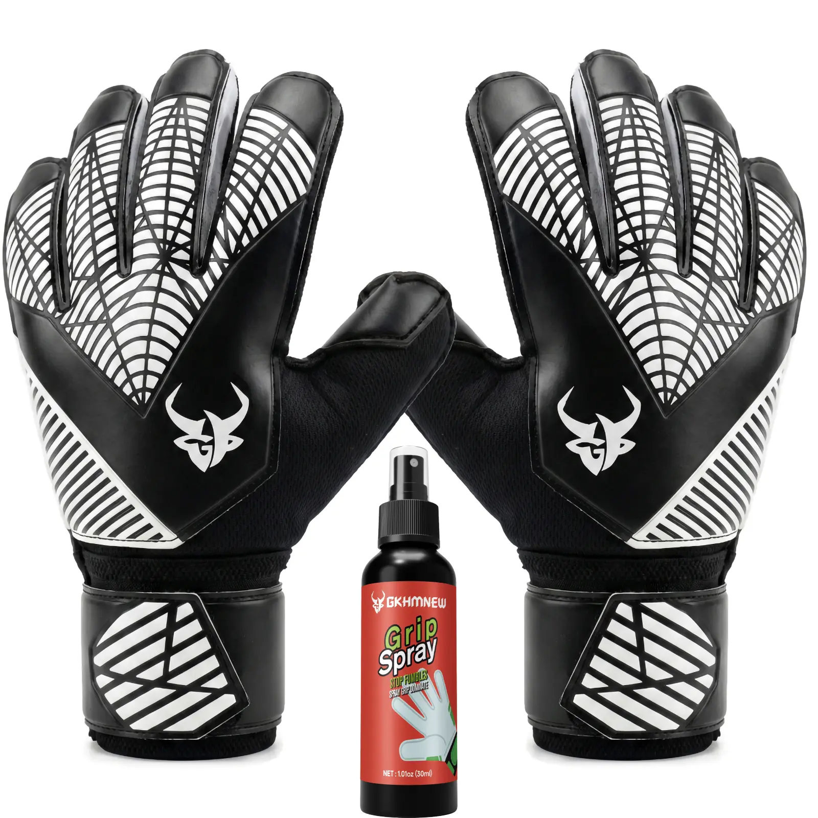 Soccer Goalkeeper Gloves for Kids Boys Children Youth Adult Football Goalie Gloves with Strong Grips