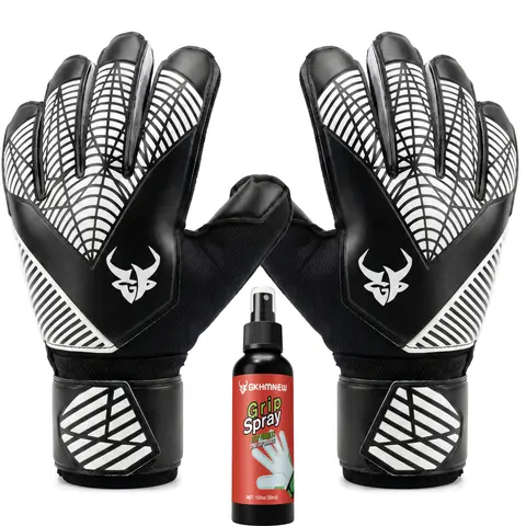 Soccer Goalkeeper Gloves for Kids Boys Children Youth Adult Football Goalie Gloves with Strong Grips