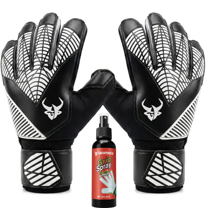 Soccer Goalkeeper Gloves for Kids Boys Children Youth Adult Football Goalie Gloves with Strong Grips