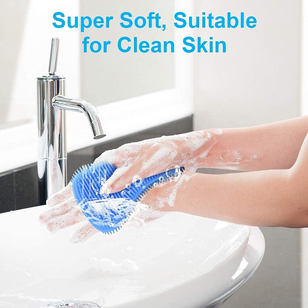 3PCS Silicone Dish Sponges, Super Food-Grade Silicone Sponges, Multi-Purpose and Efficient Sponge Kitchen Gadgets, Especial Delicate Kitchen Sponge Brush